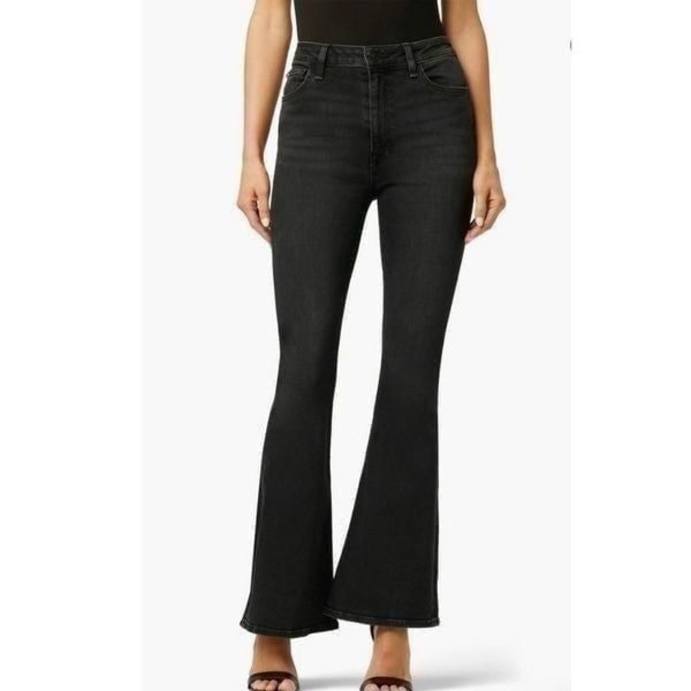 Hudson Jeans Women's Black Flare Denim